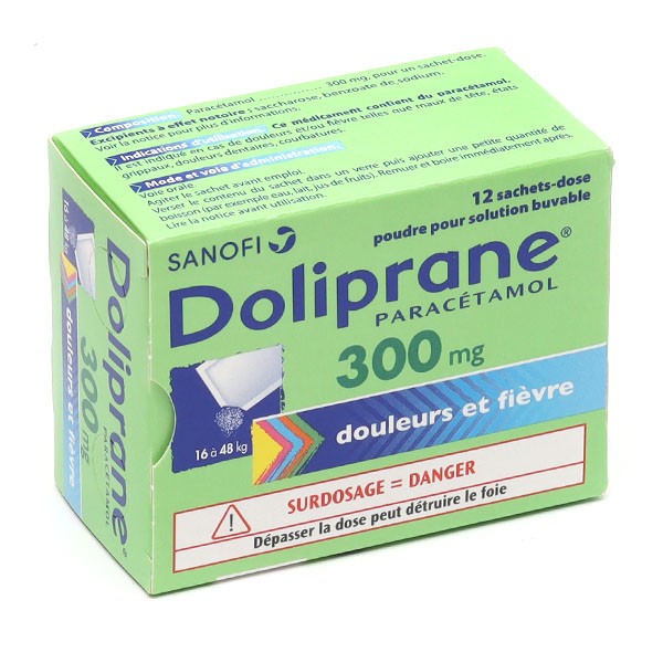 Doliprane 300 mg sachet