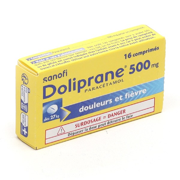 Doliprane 500 mg comprimé