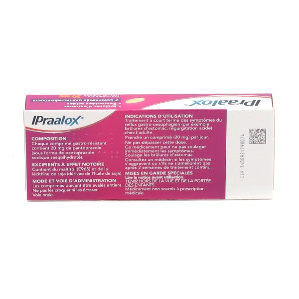 Ipraalox 20 mg comprimé