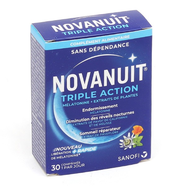 Novanuit Triple Action comprimés