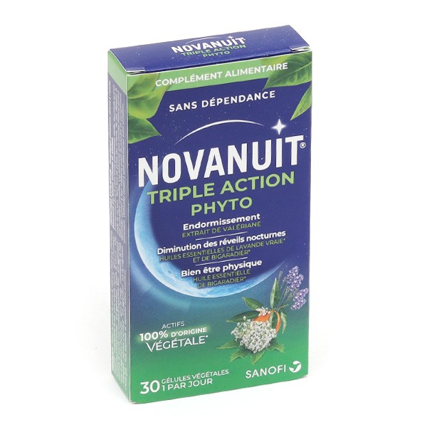 Novanuit Triple Action Phyto+ gélules