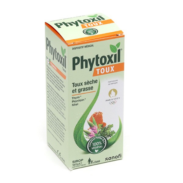 Phytoxil sirop toux sèche et grasse