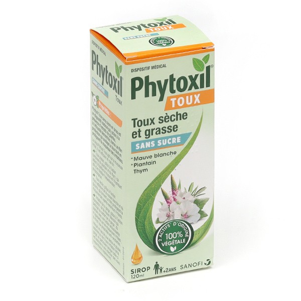 Phytoxil toux sirop sans sucre