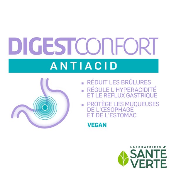 Santé Verte DigestConfort Antiacid comprimés