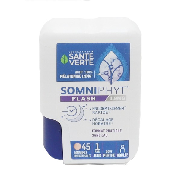 Santé Verte Somniphyt Flash1,9 mg mélatonine comprimés