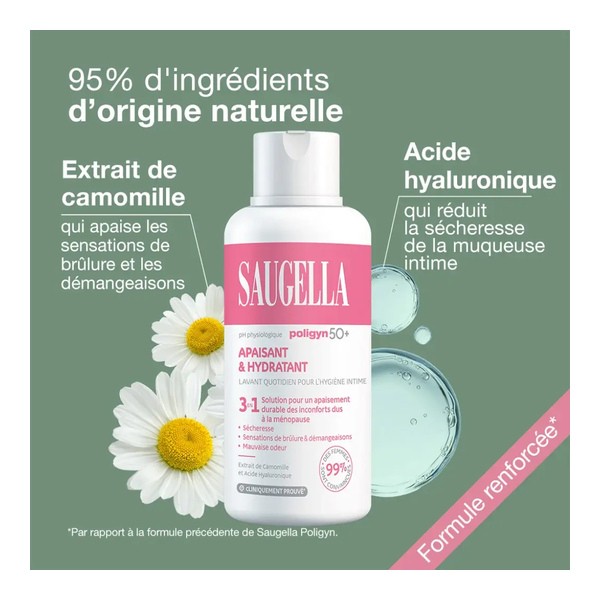 Saugella Poligyn Soin lavant intime