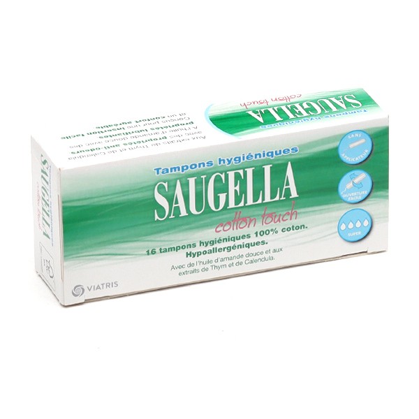 Saugella Cotton Touch Super tampons