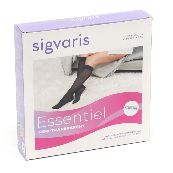 Sigvaris Essentiel Semi transparent Collants de contention Femme Classe 1