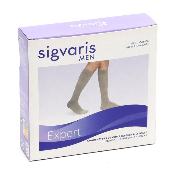 Sigvaris Expert Chaussettes de Contention Homme Classe 3
