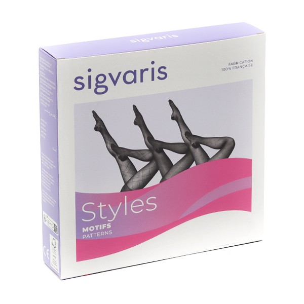 Sigvaris Styles Motifs Collant de contention fantaisie femme classe 2