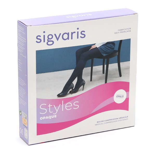 Sigvaris Styles Opaque Bas de contention Femme Morpho Plus Classe 2