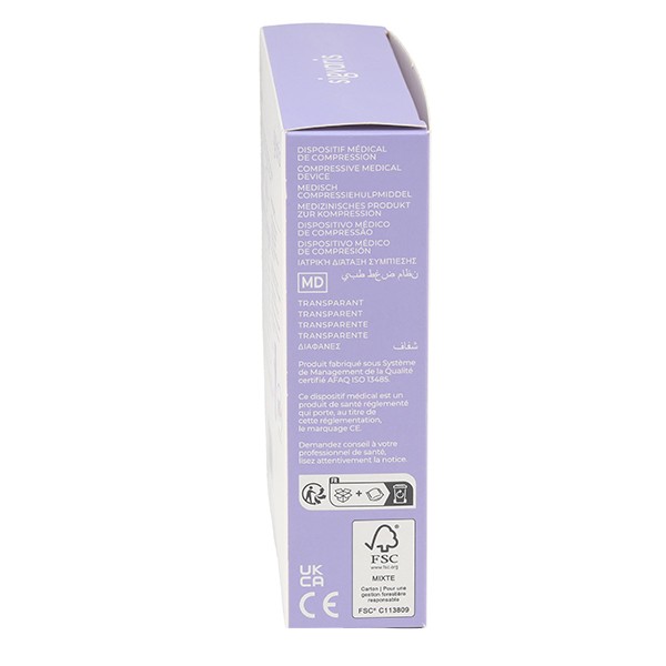 Sigvaris Styles Transparent Chaussettes de Contention Femme Classe 2