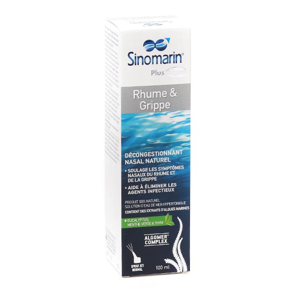 Sinomarin Plus Algae Spray nasal Rhume et Grippe