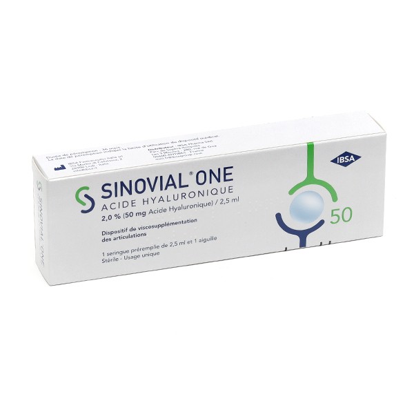 Sinovial One 2 % seringue 2,5 ml