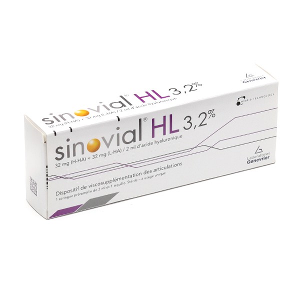 Sinovial HL 3,2 % seringue 2ml