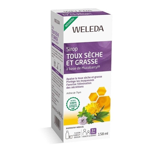 Weleda Sirop toux sèche et grasse