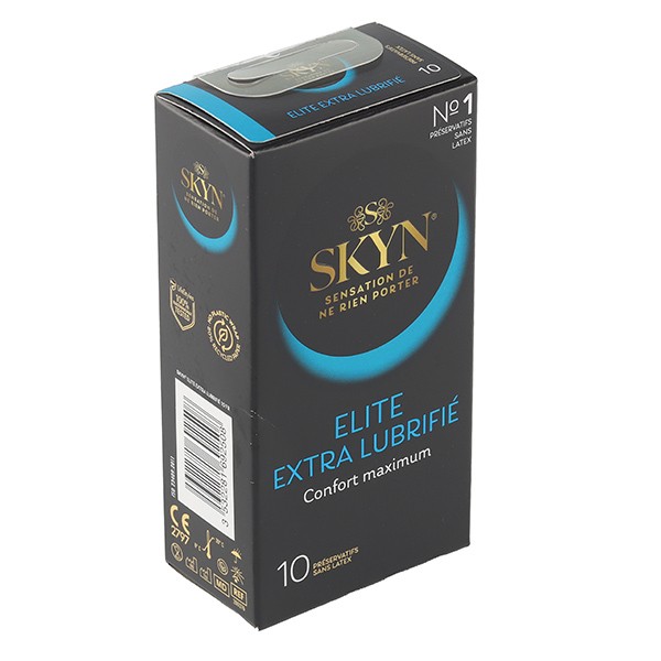 Manix Skyn Elite Extra Lubrifié préservatifs sans latex
