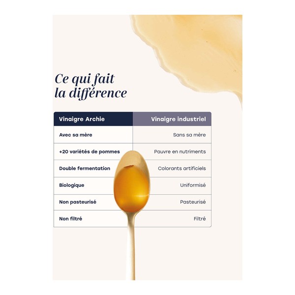 Archie Vinaigre de cidre Bio