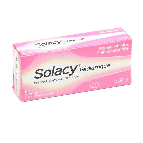 Solacy pédiatrique comprimé Fraise