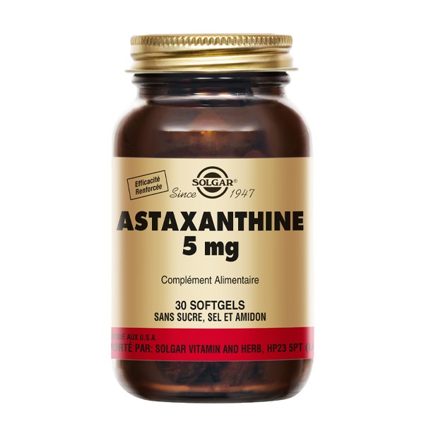 Solgar Astaxanthine 5 mg capsules