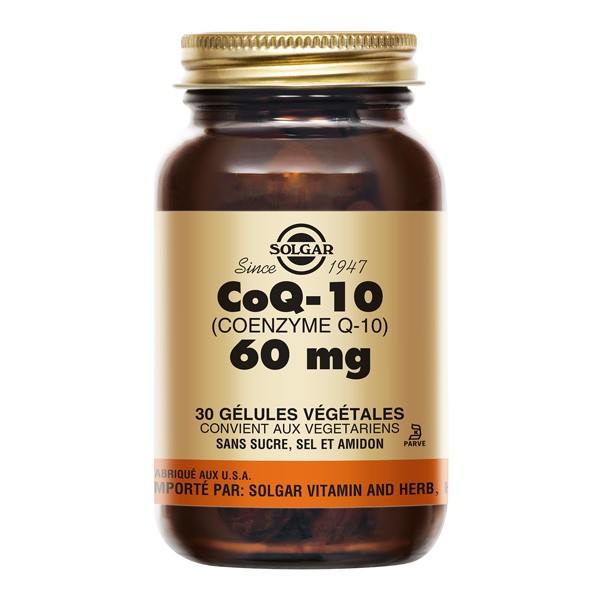 Solgar Coenzyme Q10 60 mg gélules