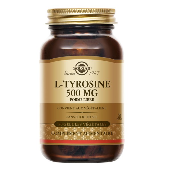 Solgar L-Tyrosine 500 mg gélules
