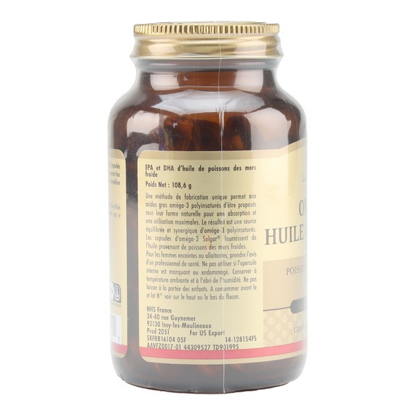 Solgar Oméga 3 capsules