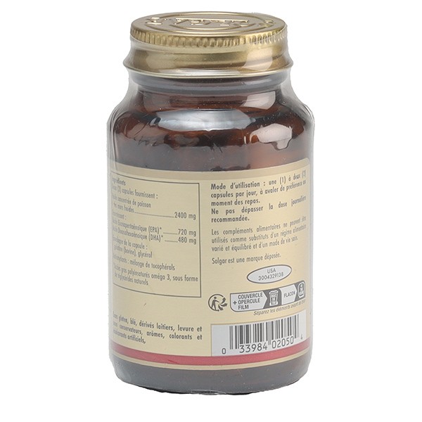 Solgar Oméga 3 capsules