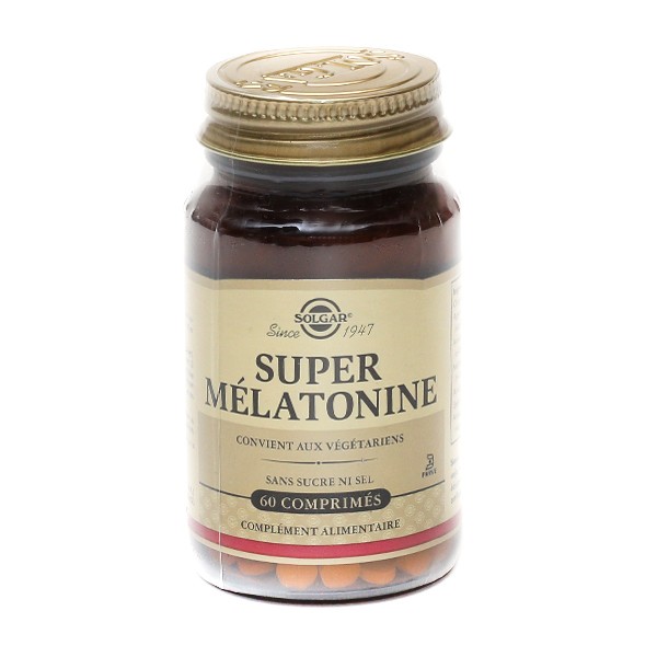 Solgar Super Mélatonine 1.9 mg comprimés