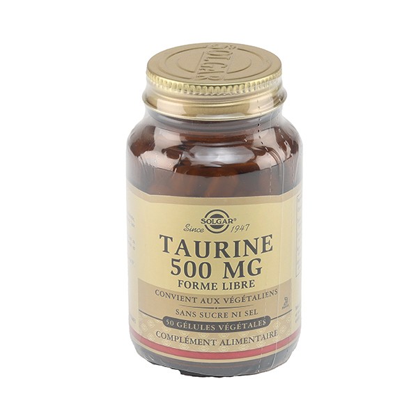 Solgar Taurine 500 mg gélules
