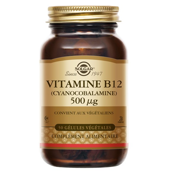 Solgar Vitamine B12 500 µg gélules