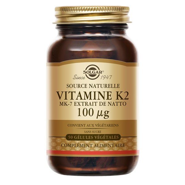 Solgar Vitamine K2 100 µg gélules
