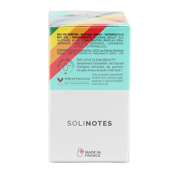 Solinotes Eau de parfum Thé blanc - Ressourçant - Senteur délicate
