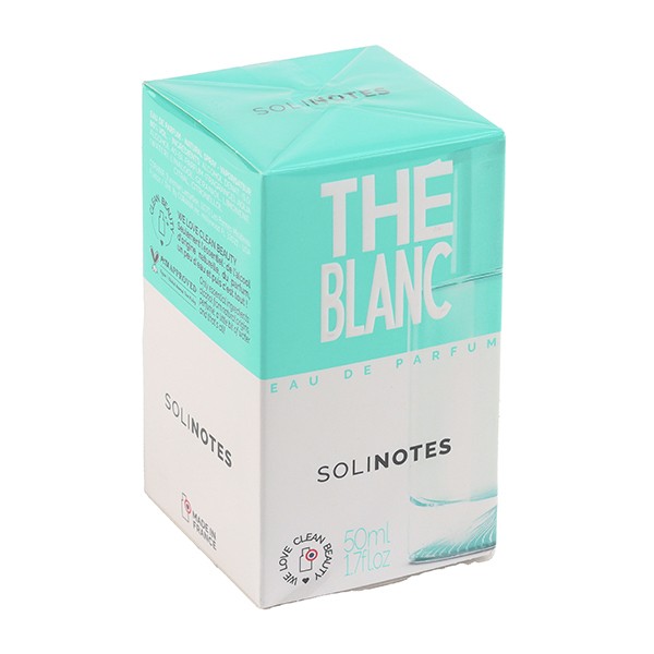 Solinotes Eau de parfum Thé blanc - Ressourçant - Senteur délicate