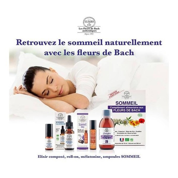 Elixirs and Co Fleurs de Bach Sommeil gouttes bio