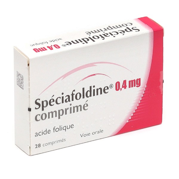 Spéciafoldine 0,4 mg comprimés