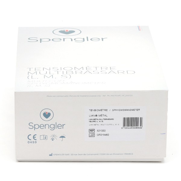 Spengler tensiomètre manopoire Lian Nano  + 3 brassards