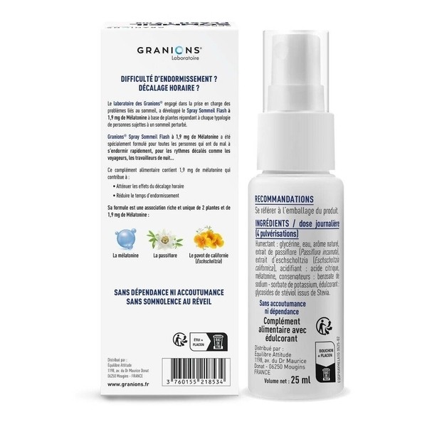 Granions Spray Sommeil Flash