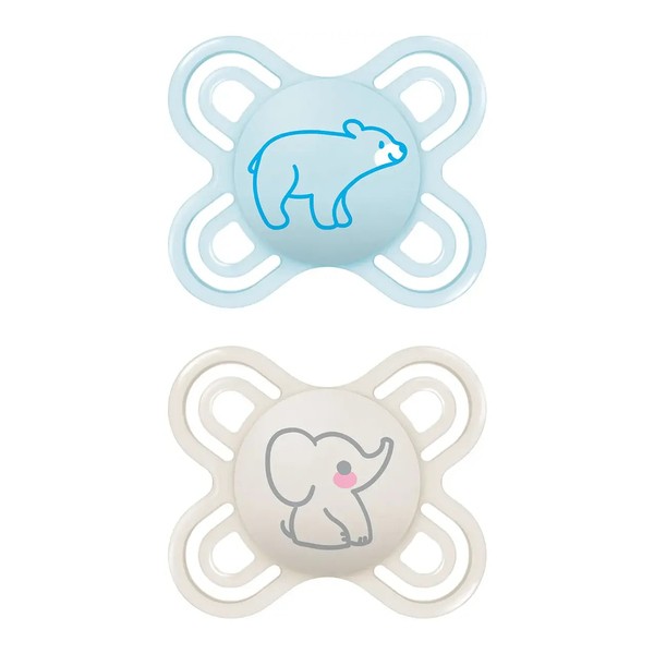 MAM Perfect Naissance Sucette silicone anatomique 0-2 mois