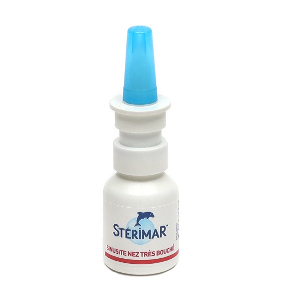 Spray nasal eau de mer Stérimar Sinusite Nez très bouché - Cuivre