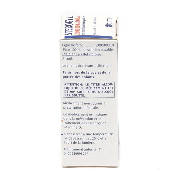 Sterogyl gouttes Vitamine D