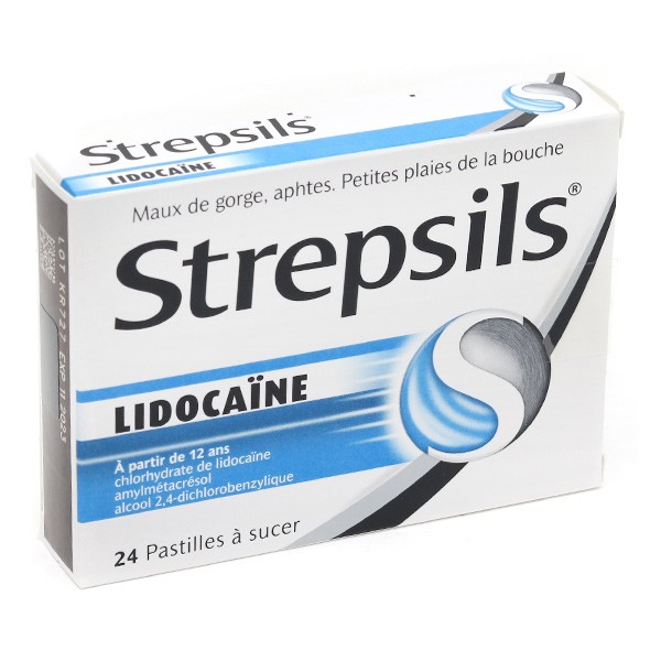 Strepsils lidocaine pastilles