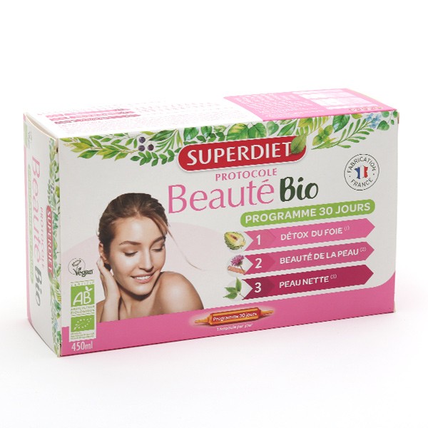 Super Diet Protocole Beauté Bio ampoules