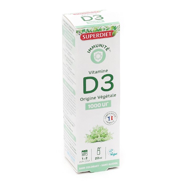 Super Diet Vitamine D3 1000 UI Spray