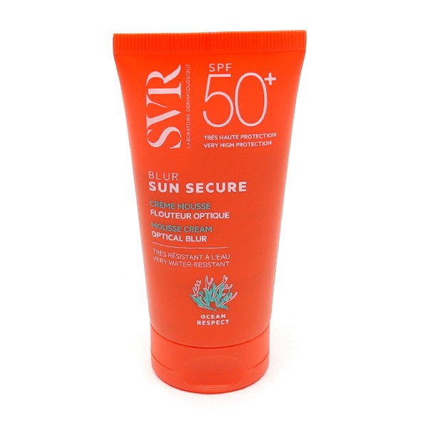 SVR Sun Secure blur crème mousse SPF 50+