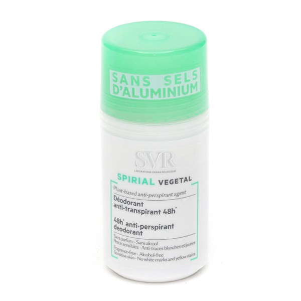 SVR Spirial Végétal déodorant anti-transpirant 48h