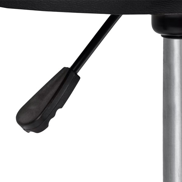 Tabouret d'examen avec assise cousue