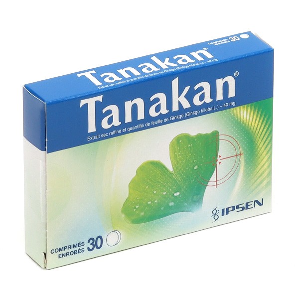 Tanakan 40 mg comprimé