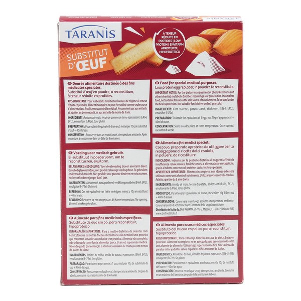 Taranis Substitut d'oeuf en poudre