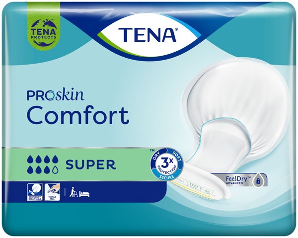 Tena Comfort Proskin protections anatomiques Super